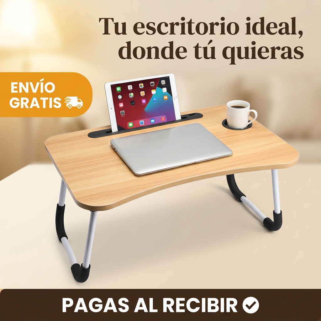 Mesa Plegable Portátil - Soporte para Laptop